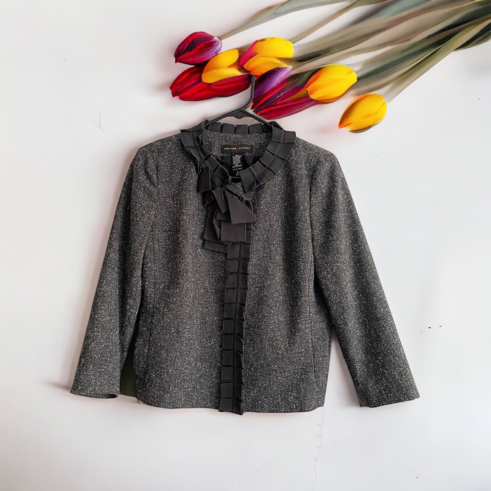 NEW YORK & COMPANY STRETCH‎ WOMENS BLAZER